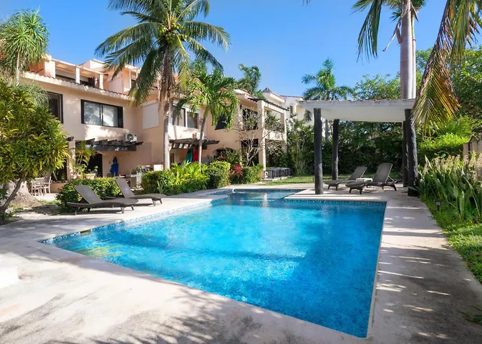 Casa Con Vista A La Marina, A Unos Pasos De La Playa * Puerto Aventuras